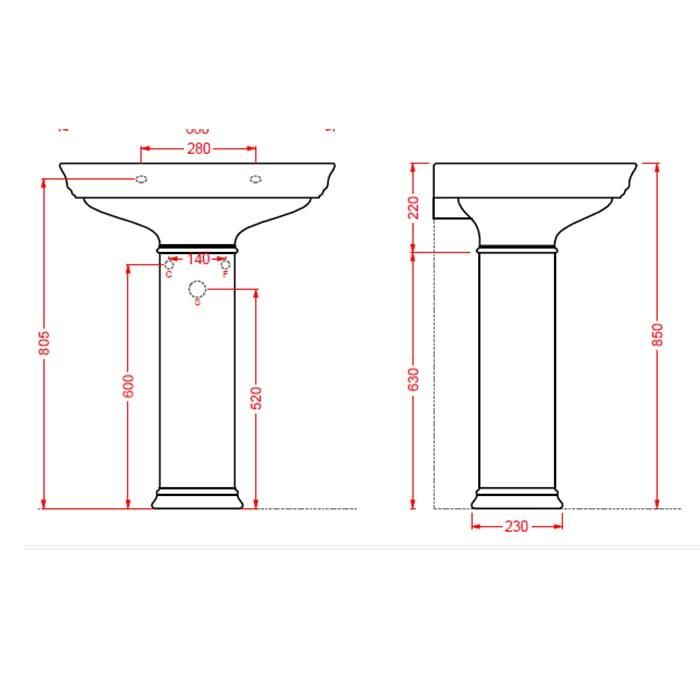 Пьедестал Artceram Civitas CIC001 01 00 bi*1