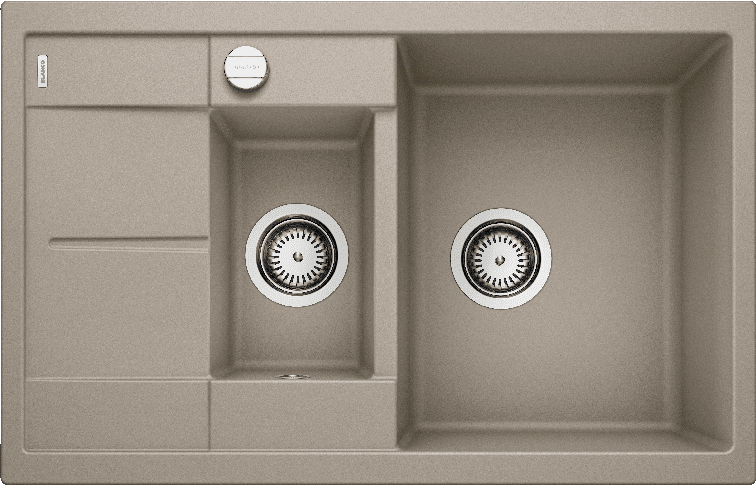 Мойка кухонная Blanco Metra 6 S Compact Серый беж 517353 78х50