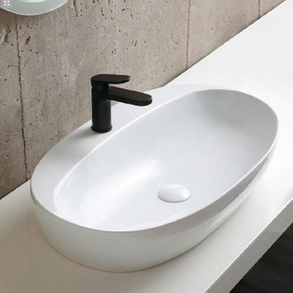 Раковина накладная Azzurra Elegance Soft ELLA060420CMBI/(ECI60M bi)*1 60х42
