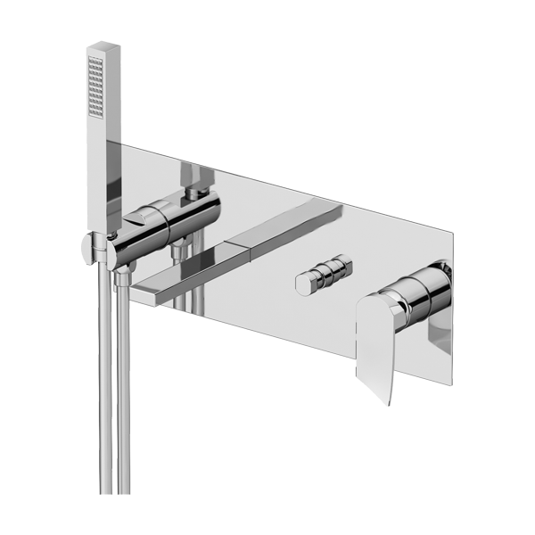Смеситель для ванны Gattoni Soffio 8105/81C0cr