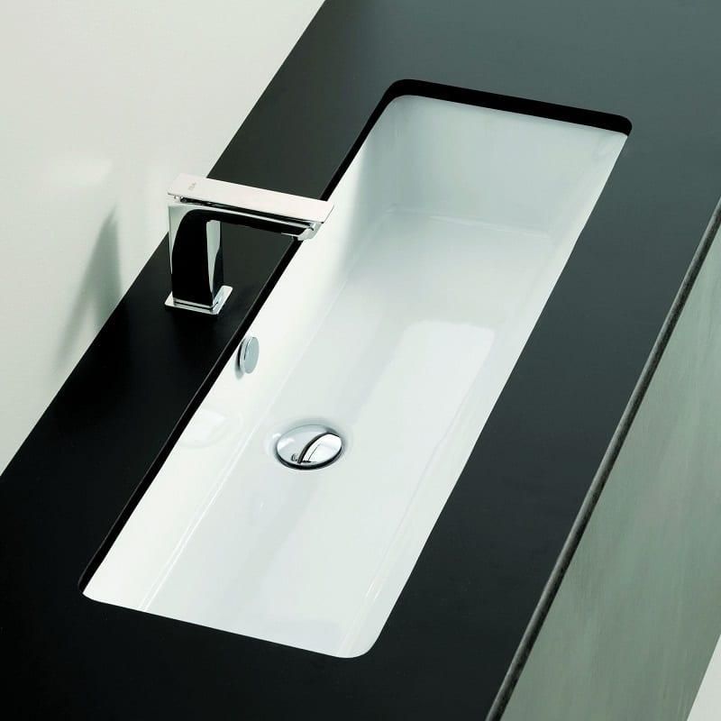 Раковина встраиваемая Artceram Washbasins Gea GEL002 01 00 bi*0 90х33