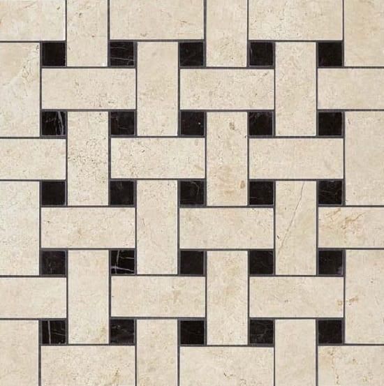 Мозаика Atlas Concorde Marvel Stone Basketweave Warm Lapp. AS2P 30х30