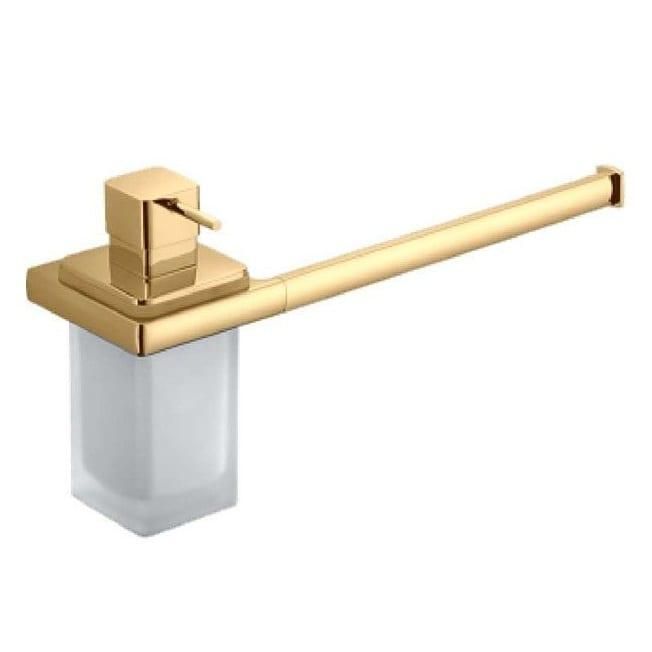 Полотенцедержатель с дозатором Colombo Design Lulu B6274.gold 32.5 см