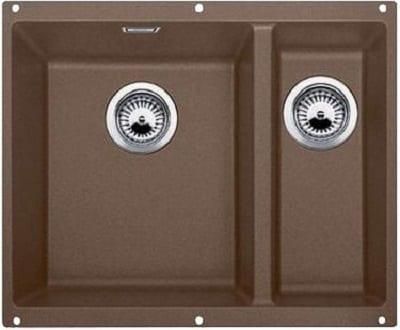 Мойка кухонная Blanco Rotan 340/160-U Кофе 521351 55.5х46