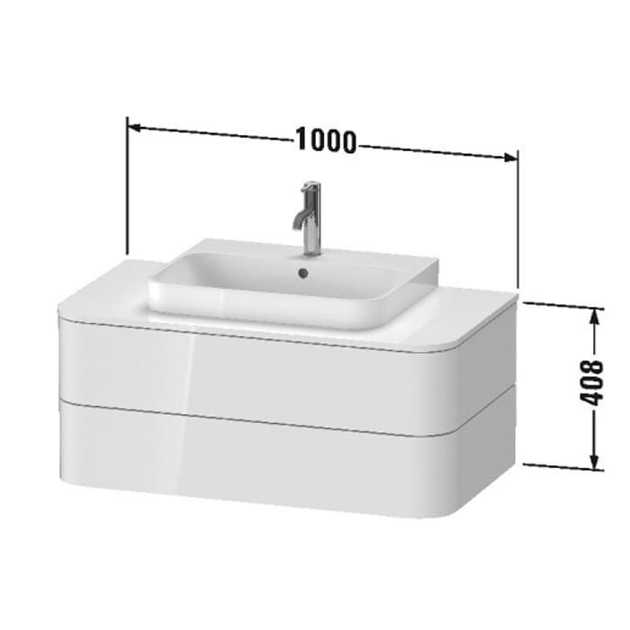 Тумба подвесная Duravit Happy D.2 Plus HP497109292 100x55