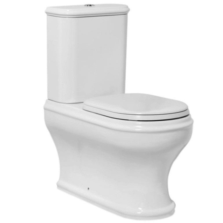 Унитаз приставной Azzurra Charme CHVCMP000000BI/(CHA100/MBP bi) 69х40