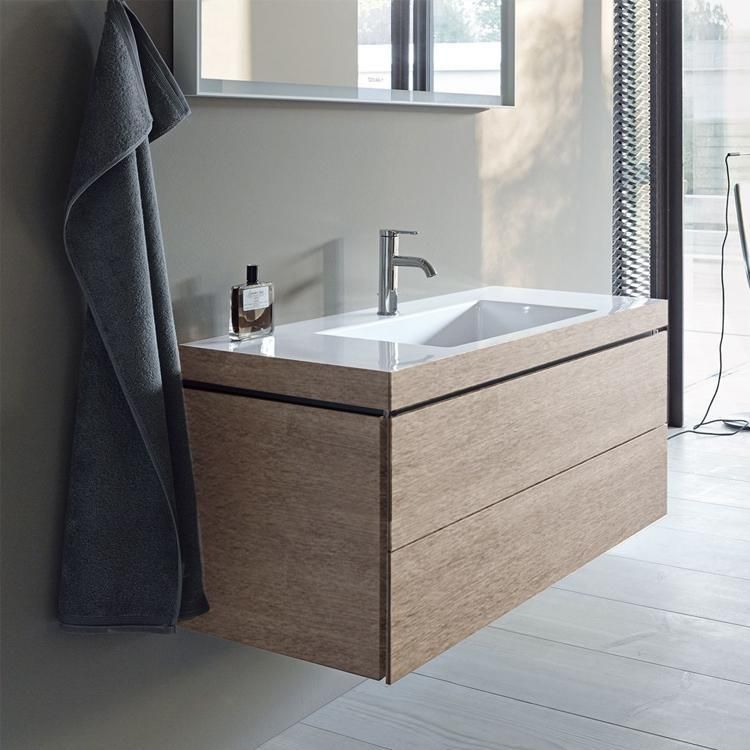 Комплект тумба с раковиной Duravit L-Cube LC6927O1111 80x48