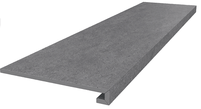 Ступень Клееная Kerama Marazzi Фондамента Серый Темный DL501000R/GCF 33х119.5