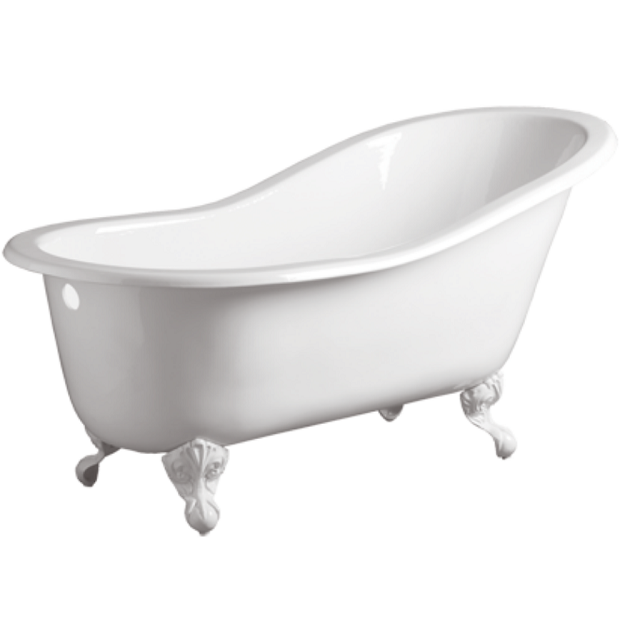 Ванна чугунная Simas Bath Arcade 30100bi 153х76, отдельностоящая