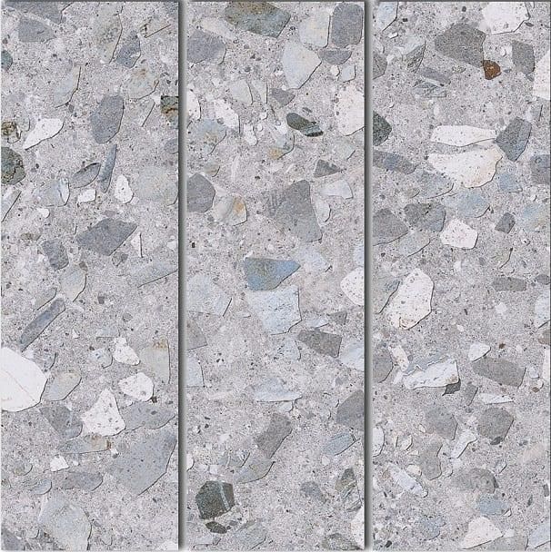 Декор Kerama Marazzi Терраццо Серый Мозаич. SG184/005 14.7х14.7