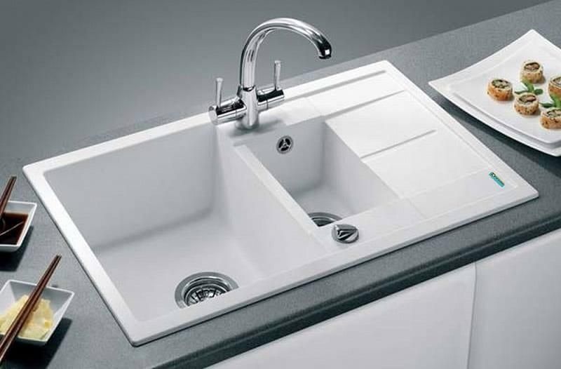 Мойка кухонная Blanco Metra 6 S Compact Белый 513468 78х50