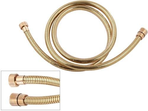 Шланг для душа 150 см. Remer 332cndr150 (золотой)