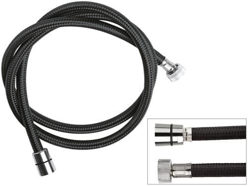 Шланг для душа 150 см. Remer 332CNNY150 (черный)