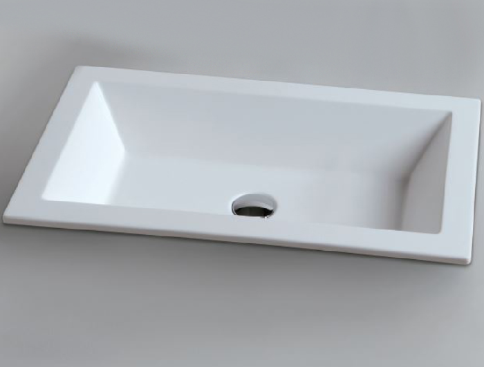Раковина встраиваемая Azzurra Thin THLI06040000BI/(THI60/IN bi)*0 60х40
