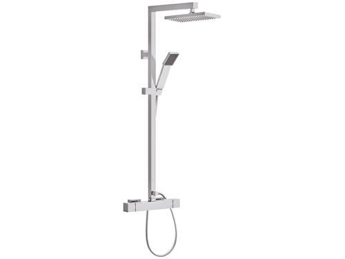 Душевой гарнитур Remer Qubika Thermo QT37 (хром)