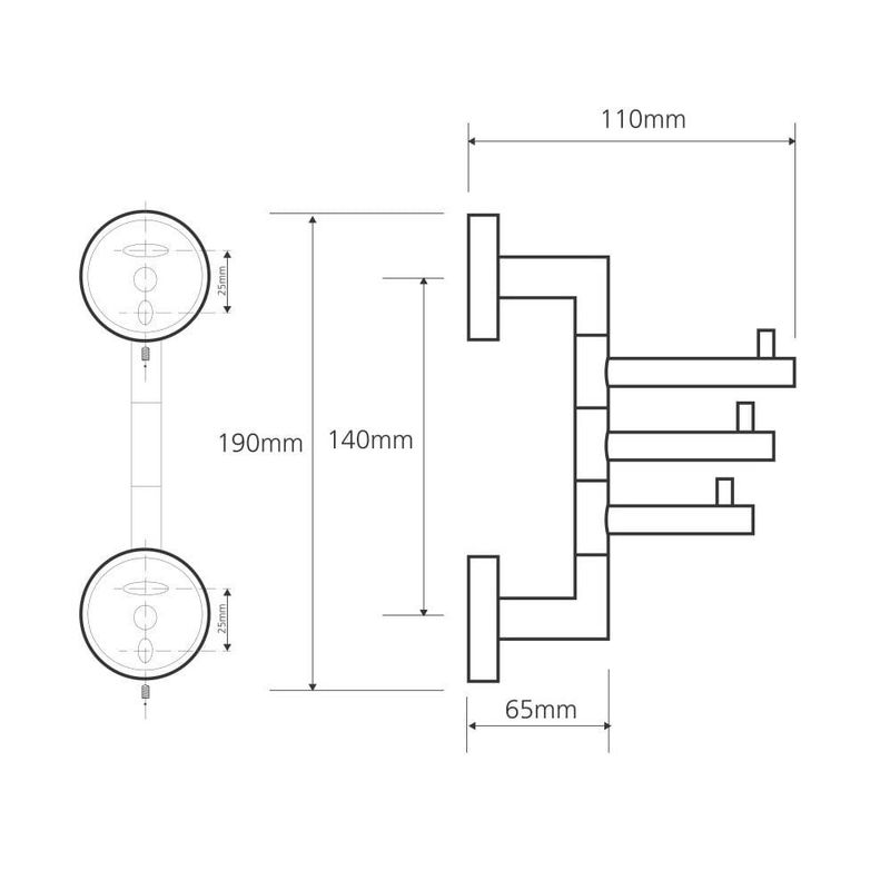Крючок тройной Bemeta Neo 104206075