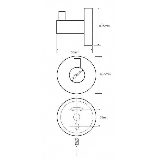 Крючок Bemeta Neo 104106025