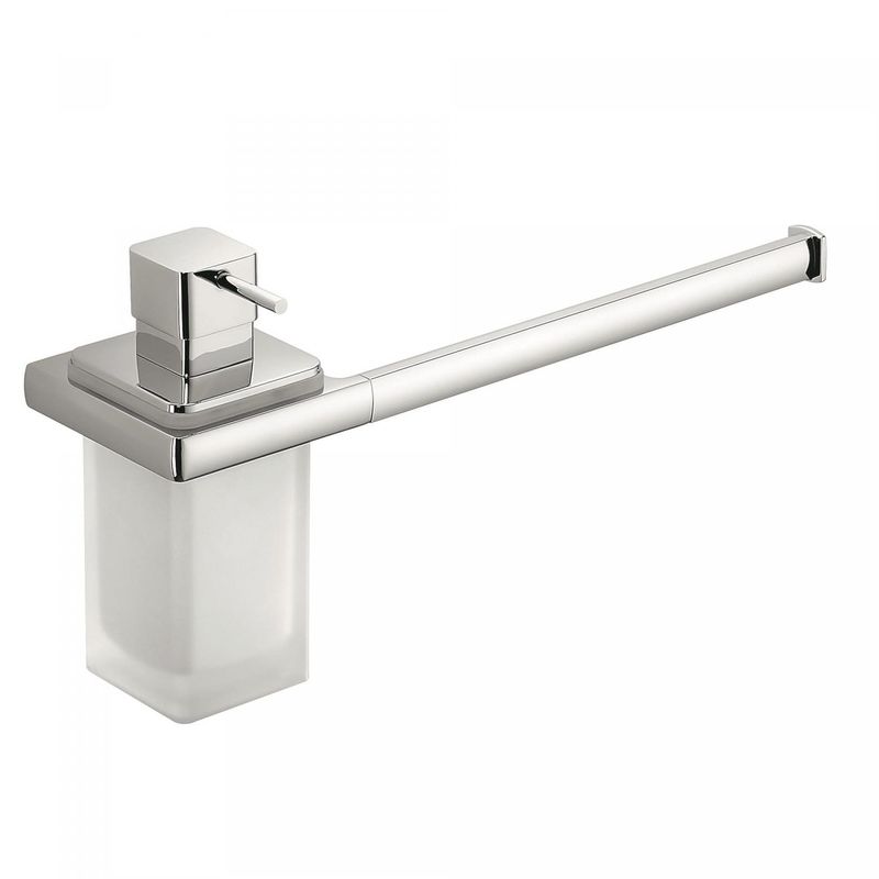 Полотенцедержатель с дозатором Colombo Design Lulu B6274 32.5 см