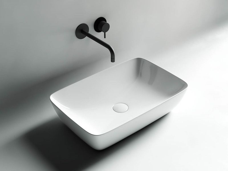 Раковина накладная Ceramica Nova Form CN2003 59x40 (белый), без донного клапана