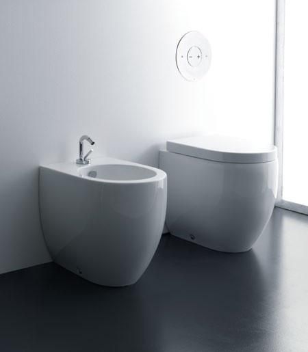 Унитаз приставной Kerasan Flo 311401 48х36