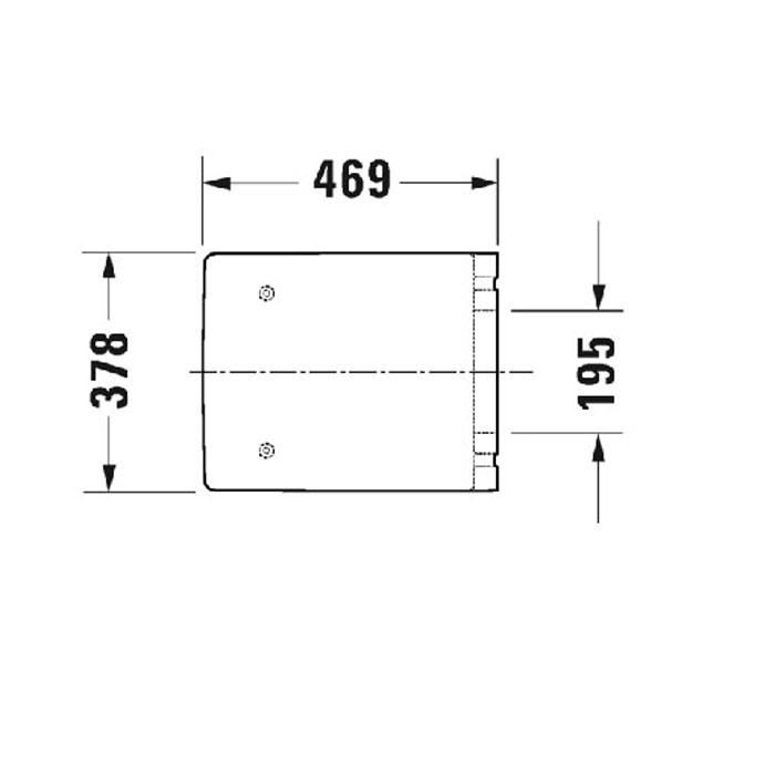 Сиденье для унитаза Duravit Vero Air 0022090000
