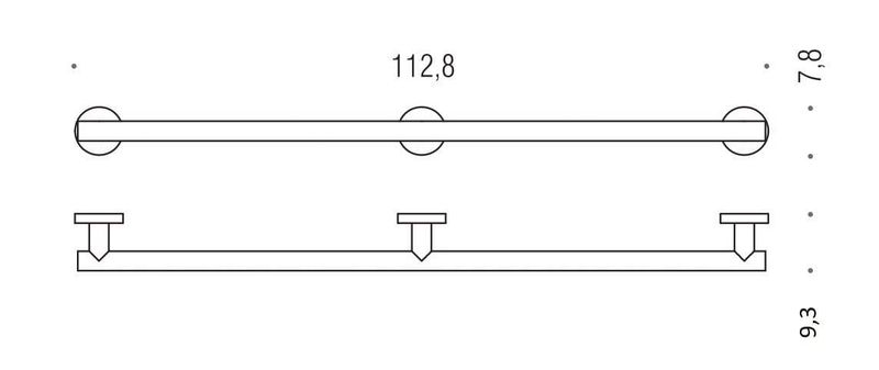 Поручень Colombo Design Comunita B9731