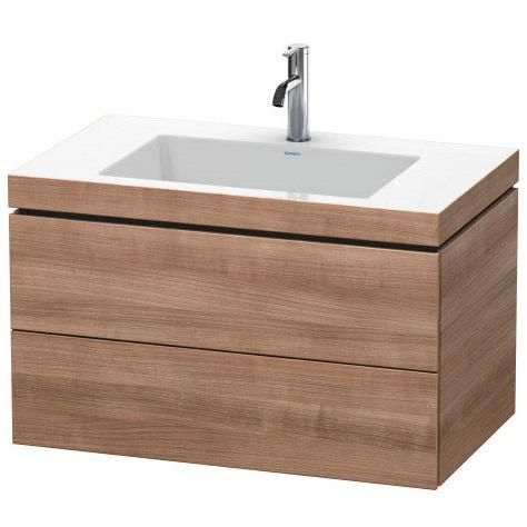 Комплект тумба с раковиной Duravit L-Cube LC6927O1313 80x48