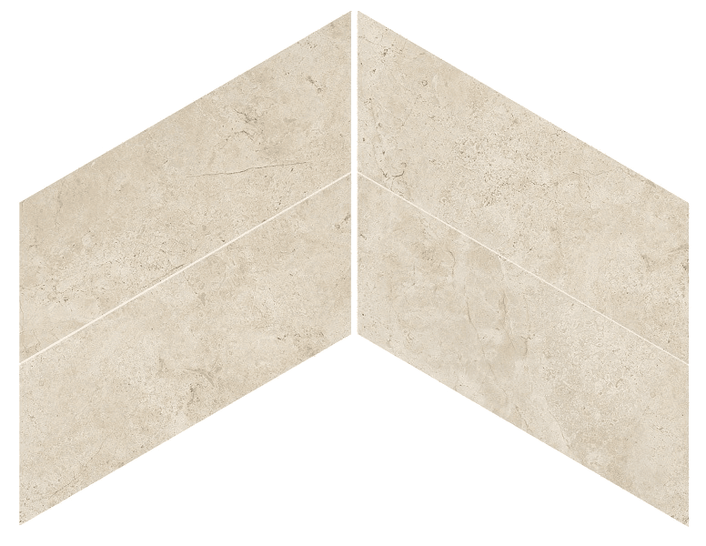 Керамогранит Atlas Concorde Marvel Stone Cream Prestige Chevron Lapp. AS1R 22.5х22.9