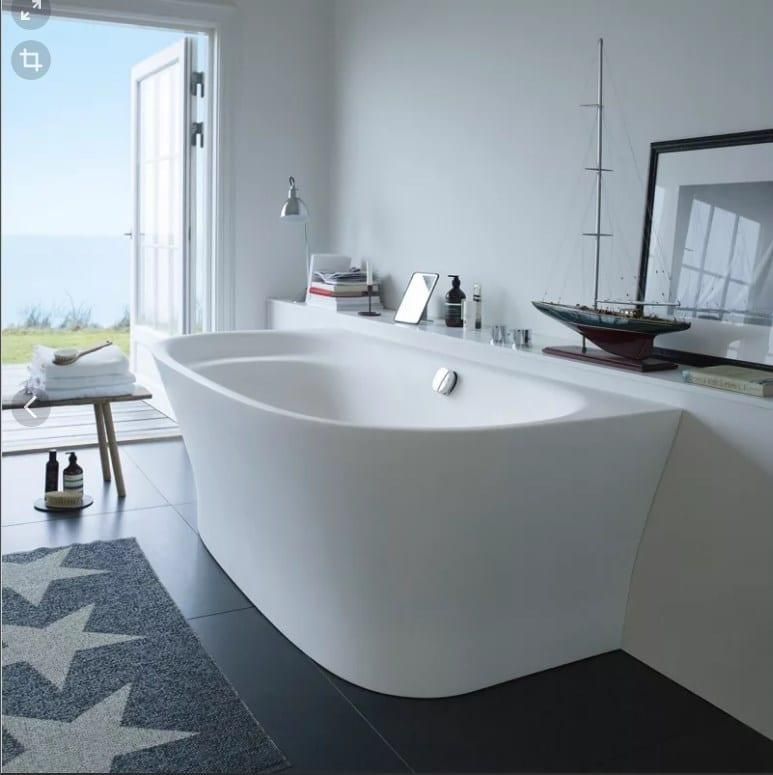 Ванна пристенная Duravit Cape Cod 700364000000000 190x90