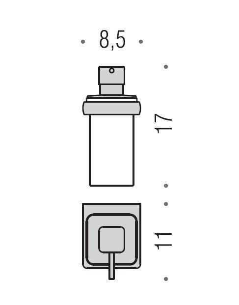 Дозатор Colombo Design Lulu B9321