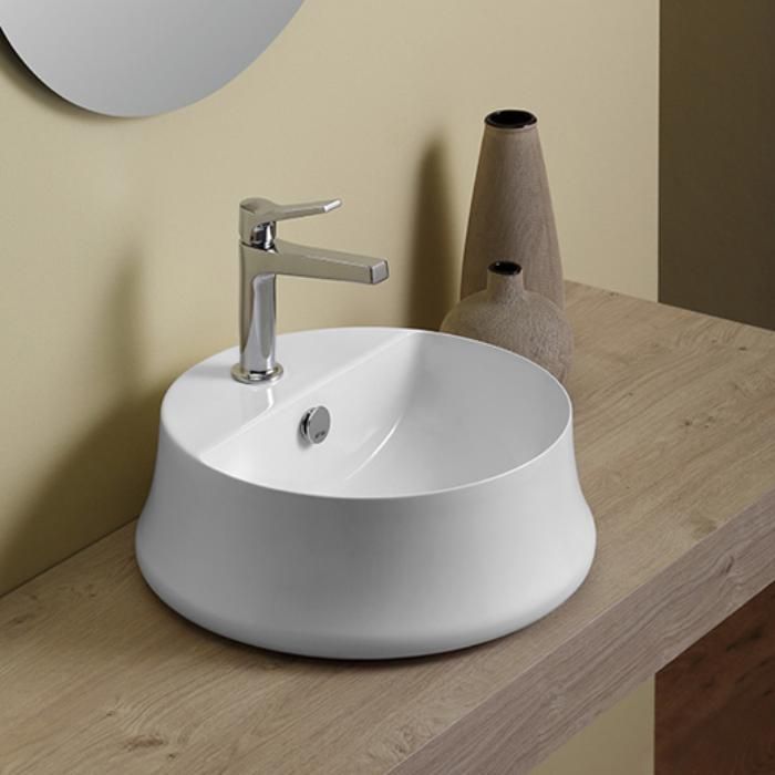 Раковина накладная Simas Sharp SH03bi*1 42х42
