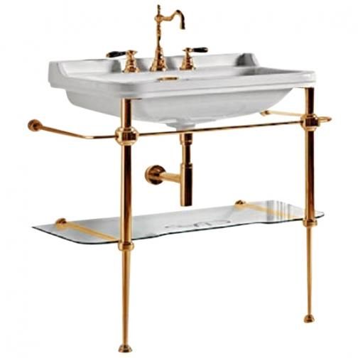 Консоль Kerasan Waldorf  9197K3 br 80х81.5