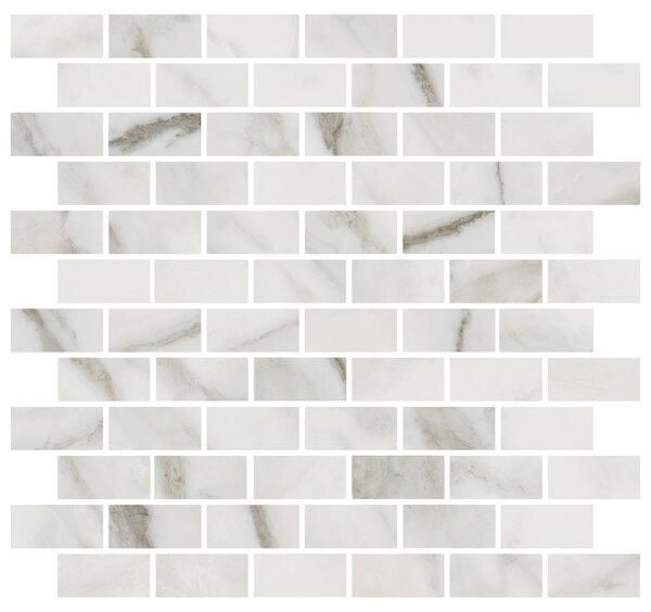 Декор Kerama Marazzi Буонарроти белый мозаичный MM13105 30х32