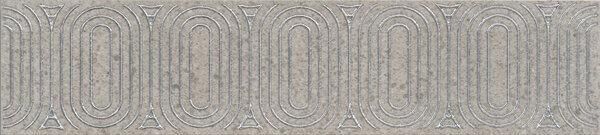 Бордюр Kerama Marazzi Безана серый обрезной OP/B206/12137R 5.5х25