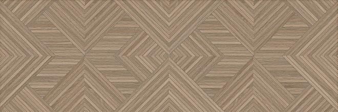 Настенная плитка Kerama Marazzi Ламбро коричневый стр. обр. 14039R 40х120