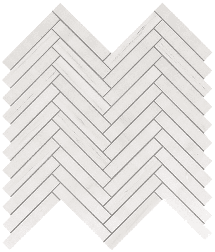 Мозаика Atlas Concorde Marvel Stone Bianco Dolomite Herringbone Wall 9SHD 30х30.5