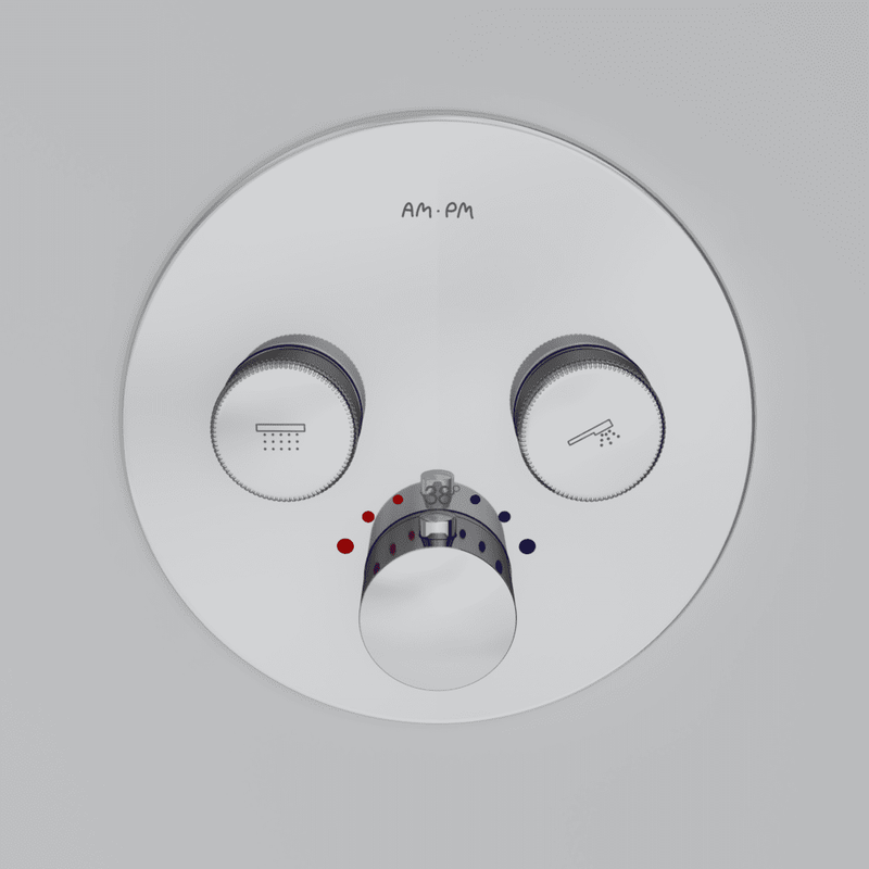 Смеситель для душа с термостатом AM.PM Inspire V2.0 TouchReel F50A85700