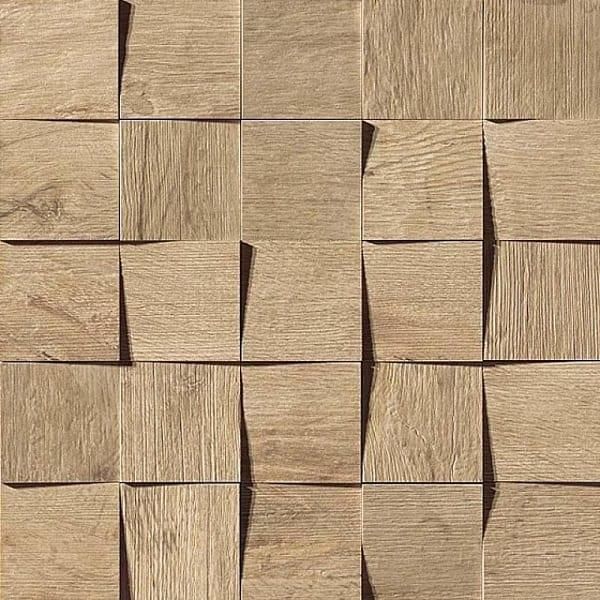Мозаика Atlas Concorde Axi Golden Oak Mosaico 3D AMV0 35х35