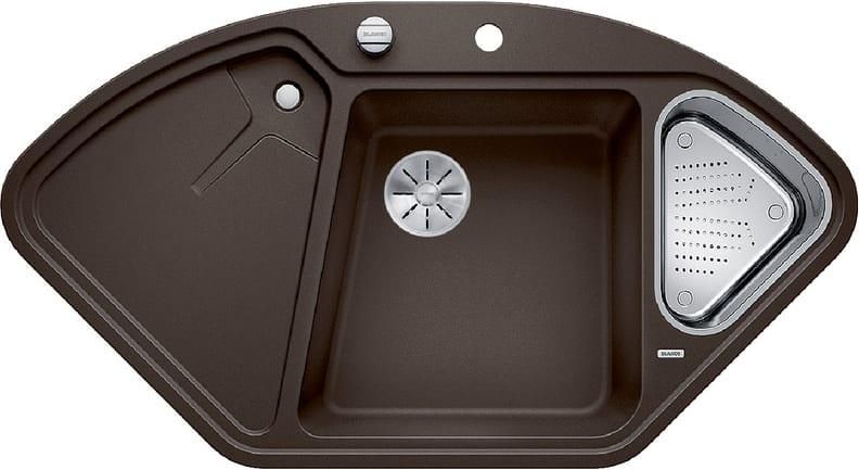 Мойка кухонная Blanco Delta II  Кофе 523669 105.7x57.5