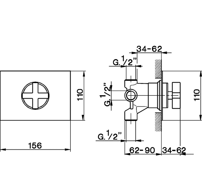 Переключатель Cisal Barcelona BA00027021