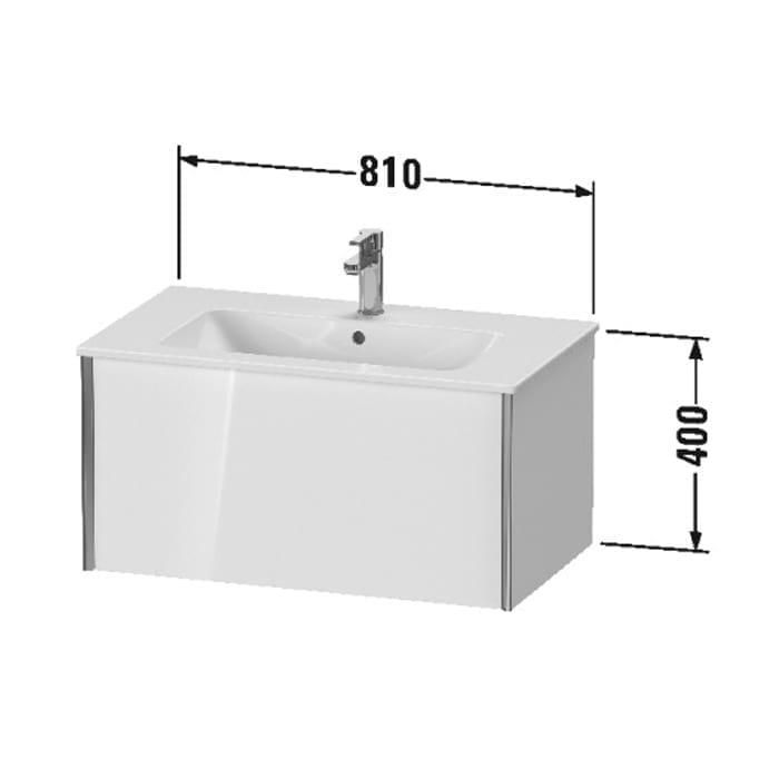 Тумба подвесная Duravit XViu XV40260B122 81x48
