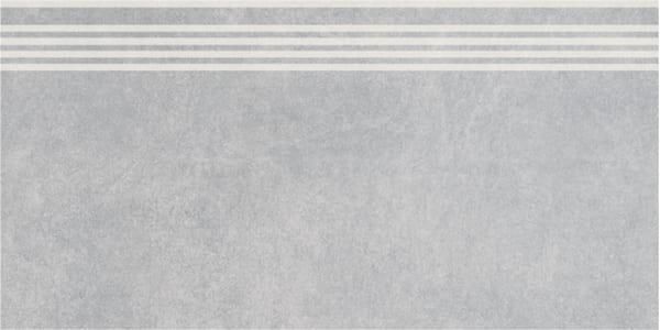Ступень Kerama Marazzi Королевская Дорога Серый Светлый Обрезной SG614800R/GR 30x60