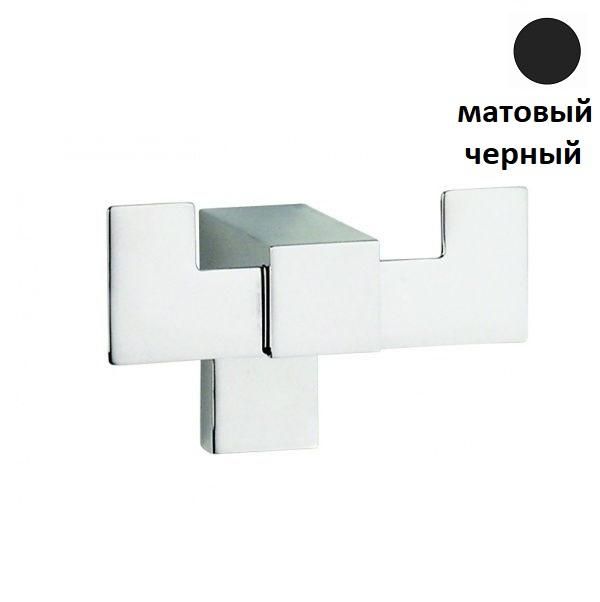 Крючок двойной Sanibano Elegance Черный мат. H8700/09DMB