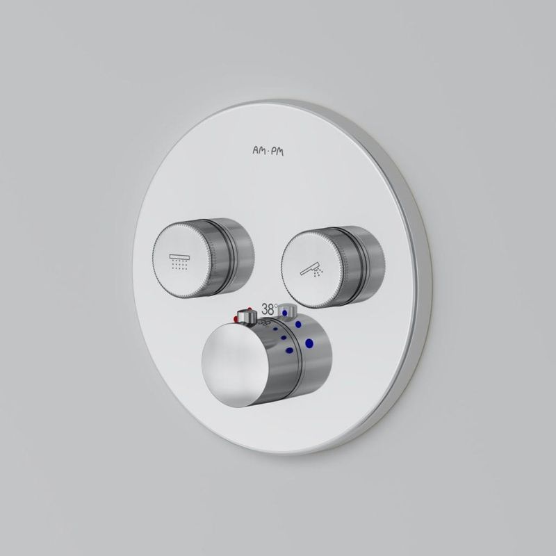 Смеситель для душа с термостатом AM.PM Inspire V2.0 TouchReel F50A85700
