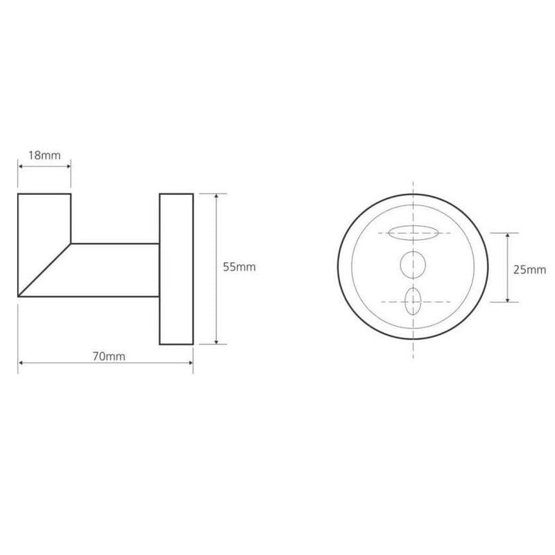 Крючок Bemeta Omega 104206022