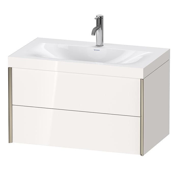 Тумба подвесная с раковиной Duravit XViu XV4615OB122C 80x48