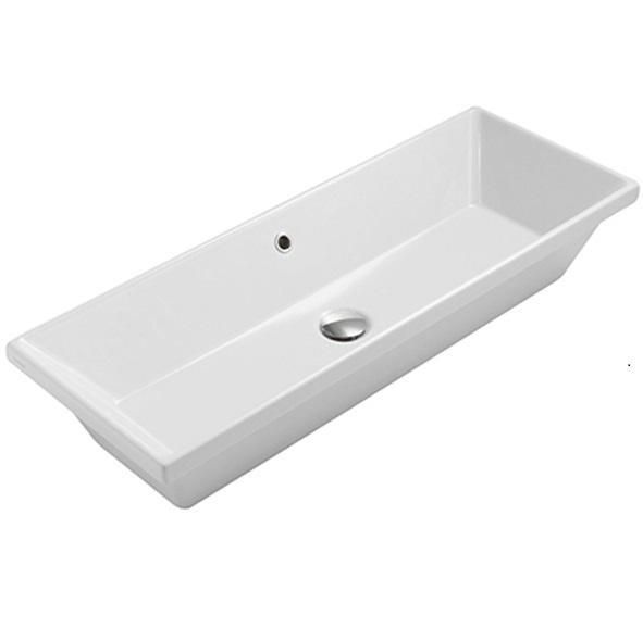 Раковина встраиваемая Globo Stockholm FO090.BI*0 90x34