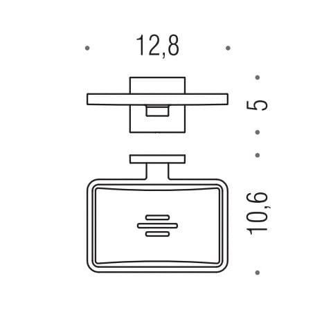 Мыльница Colombo Design Basic Q B3781