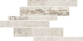 Мозаика Rex Ceramiche La Roche Blanc Modulo List. Sfalsato Mix 742236 21x40