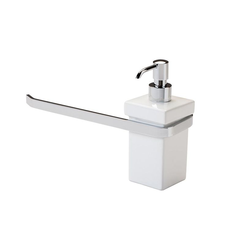 Полотенцедержатель + дозатор Stil Haus Mizar Хром MZ 69D 08